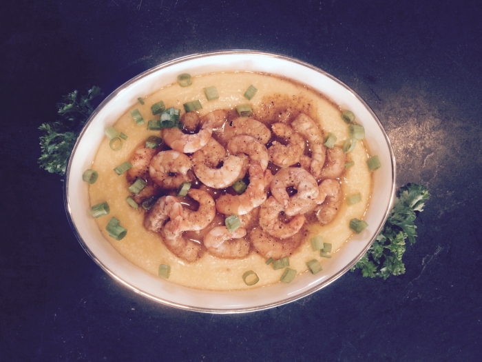 Shrimp and grits by Katherine Compton Pope