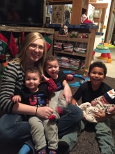 Mickalla Ashley and her four boys