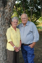 Jo Ann Blanar and her husband.